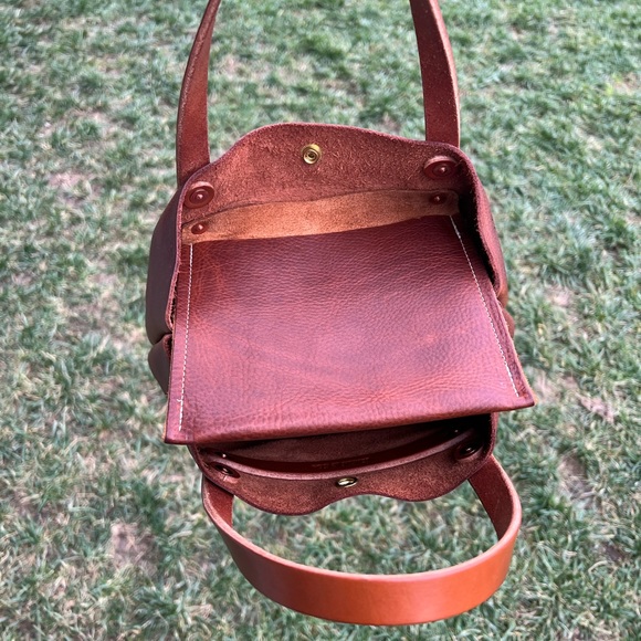 (SOLD) KMM & Co Mini Tote in Tan Kodiak - Picture 10 of 13